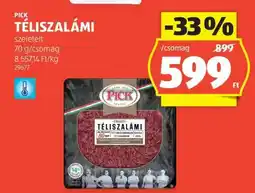 ALDI PICK Téliszalámi ajánlat