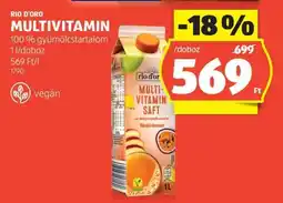ALDI Rio D'Oro Multivitamin ajánlat