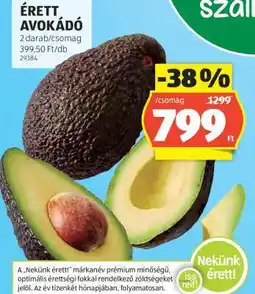ALDI Érett avokádó ajánlat