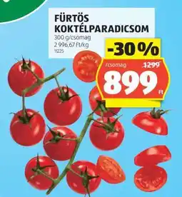 ALDI Fürtös koktélparadicsom ajánlat