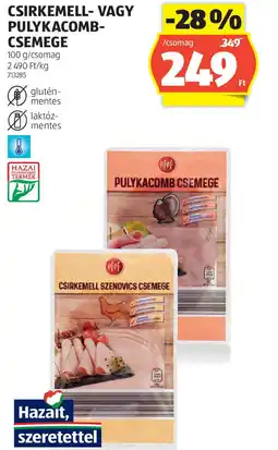 ALDI Csirkemell- / Pulykacomb-csemege ajánlat