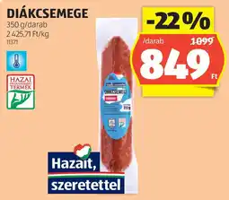 ALDI Diákcsemege ajánlat