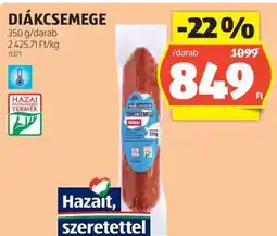 ALDI Diákcsemege ajánlat
