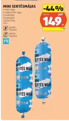 ALDI MINI SERTÉSMÁJAS ajánlat