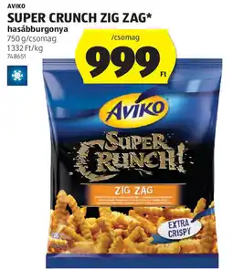 ALDI Aviko Super Crunch Zig Zag ajánlat