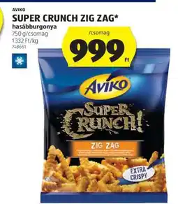 ALDI AVIKO SUPER CRUNCH ZIG ZAG ajánlat