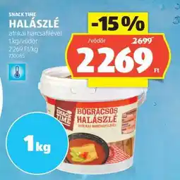 ALDI SNACK TIME HALÁSZLÉ ajánlat