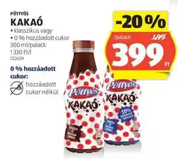 ALDI PÖTTYÖS Kakaó ajánlat