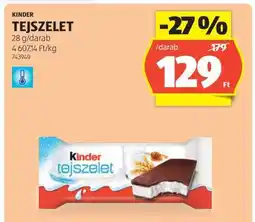 ALDI KINDER Tejszelet ajánlat