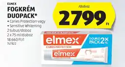 ALDI Elmex Fogkrém Duopack ajánlat