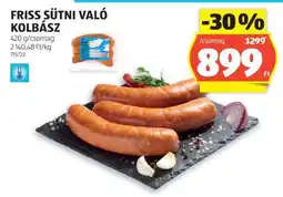 ALDI FRISS SÜTNI VALÓ KOLBÁSZ ajánlat