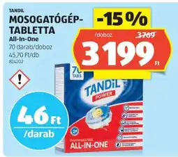 ALDI TANDIL MOSOGATÓGÉP-TABLETTA All-In-One ajánlat