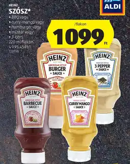 ALDI Heinz szósz ajánlat
