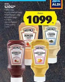 ALDI Heinz szósz ajánlat