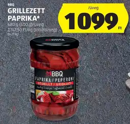 ALDI BBQ Grillezett Paprika ajánlat
