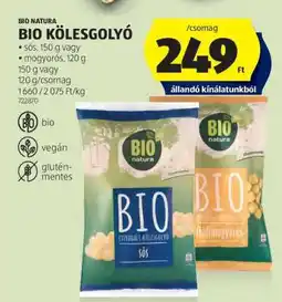ALDI BIO KÖLESGOLYÓ ajánlat
