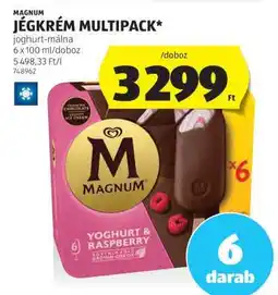 ALDI Magnum jégkrém multipack ajánlat