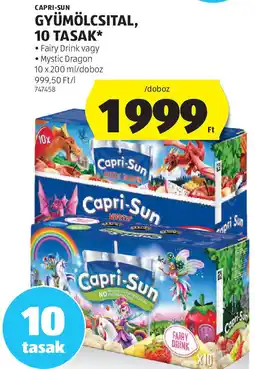 ALDI Capri-Sun Gyümölcsital ajánlat