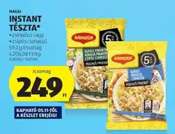ALDI Maggi Instant Tészta ajánlat