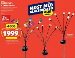 ALDI BELAVI Napelemes Kerti Lámpa ajánlat
