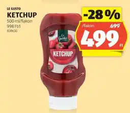 ALDI Le Gusto Ketchup ajánlat