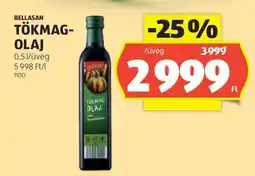 ALDI BELLASAN TÖKMAGOLAJ ajánlat
