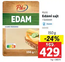 Lidl PILOS Edámi sajt ajánlat