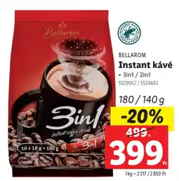 Lidl BELLAROM Instant kávé ajánlat