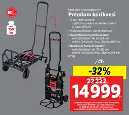 Lidl PARKSIDE PERFORMANCE Prémium kézikocsi ajánlat
