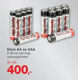 Kik Elem AA és AAA ajánlat