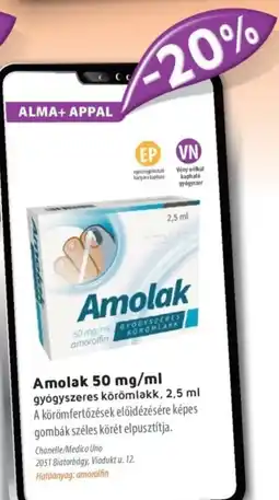 Alma Gyógyszertárak Amolak gyógyszeres körömlakk ajánlat