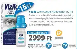 Alma Gyógyszertárak Vizik szemcsepp Nedvesítő ajánlat