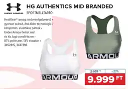 Hervis Under armour hg authentics mid branded ajánlat