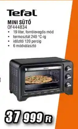 Expert Tefal mini sütő of444834 ajánlat