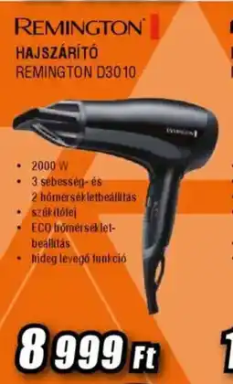 Expert Remington hajszárító ajánlat