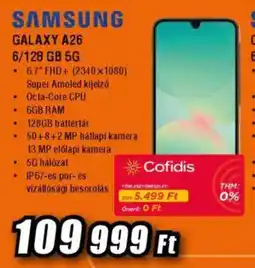 Expert Samsung galaxy a26 6/128 gb 5g ajánlat