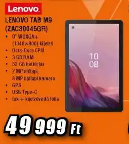 Expert Lenovo tab m9 (zac30045gr) ajánlat