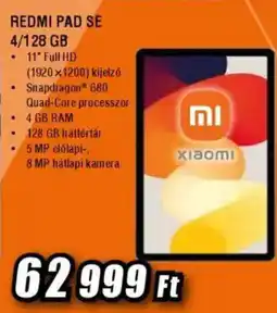 Expert Redmi pad se 4/128 gb ajánlat