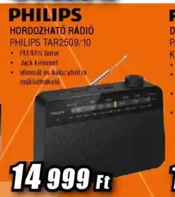 Expert Philips hordozható rádió ajánlat