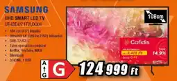 Expert Samsung uhd smart led tv ue43du7172uxxh ajánlat