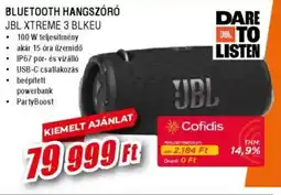 Expert Bluetooth hangszóró jbl xtreme 3 blkeu ajánlat