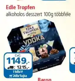 ÁRKLUB Edle tropfen alkoholos desszert ajánlat