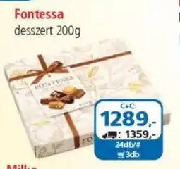 ÁRKLUB Fontessa desszert ajánlat