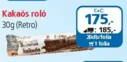 ÁRKLUB Kakaós roló ajánlat