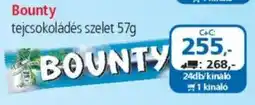 ÁRKLUB Bounty tejcsokoládés szelet ajánlat