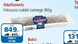 ÁRKLUB Házisweets kókuszos családi csemege ajánlat