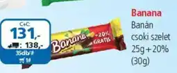 ÁRKLUB Banana banán csoki szelet ajánlat