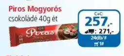 ÁRKLUB Piros mogyorós csokoládé ajánlat