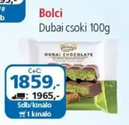 ÁRKLUB Bolci dubai csoki ajánlat