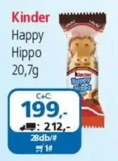 ÁRKLUB Kinder happy hippo ajánlat
